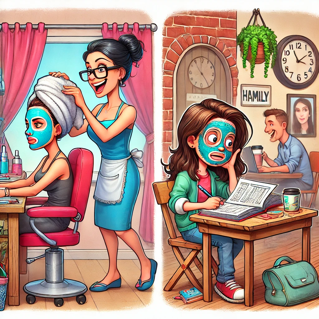 Entre mascarillas y tareas escolares