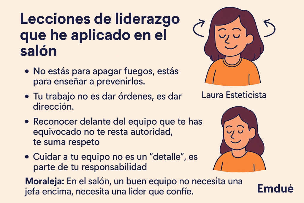 El día que no hice de jefa… y el salón funcionó mejor