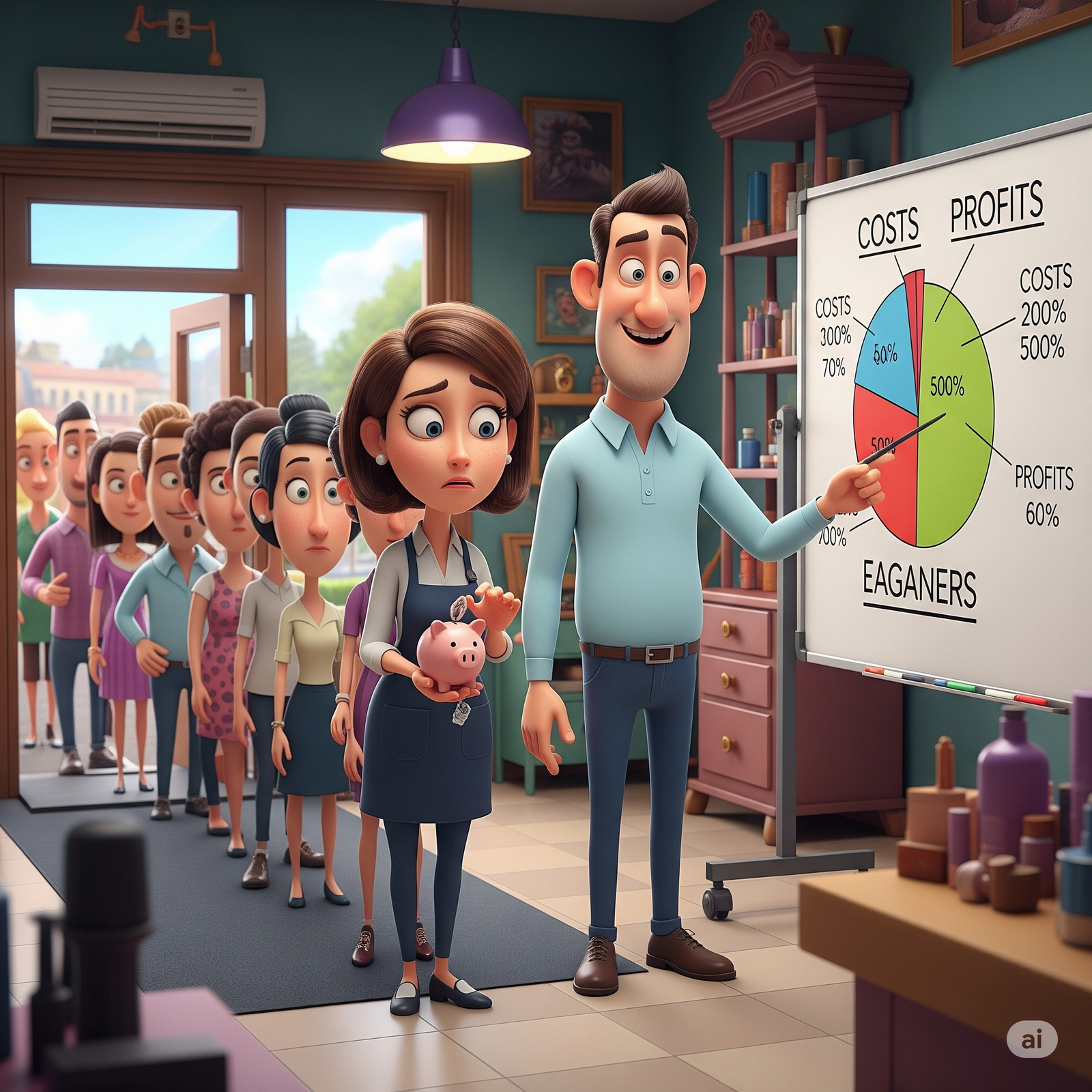 «Números que Cuentan: Mi Visión sobre la Rentabilidad de un Salón de Belleza»