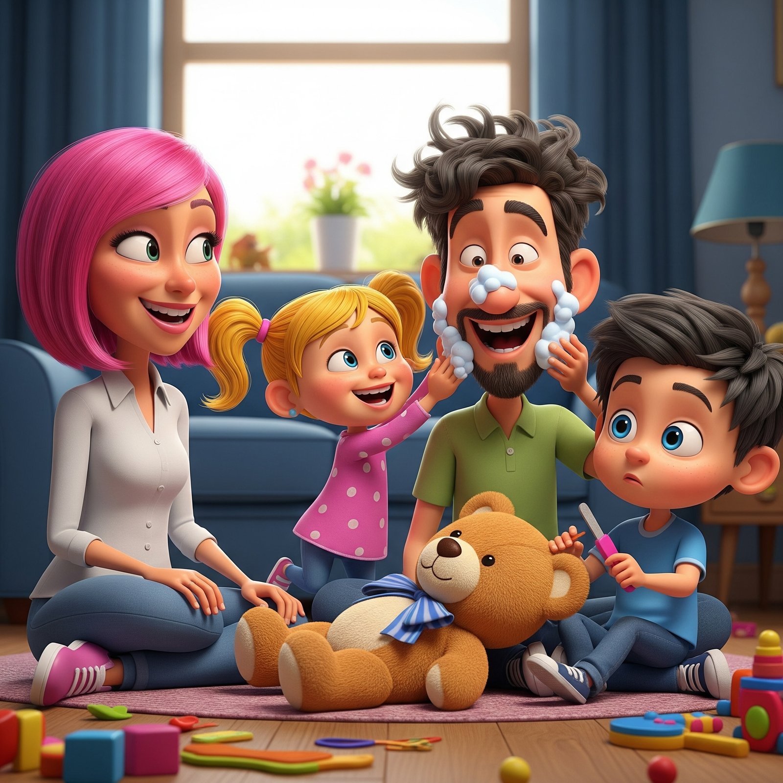 Los Niños y el Salón: Cómo Integramos la Belleza en Nuestra Vida Familiar
