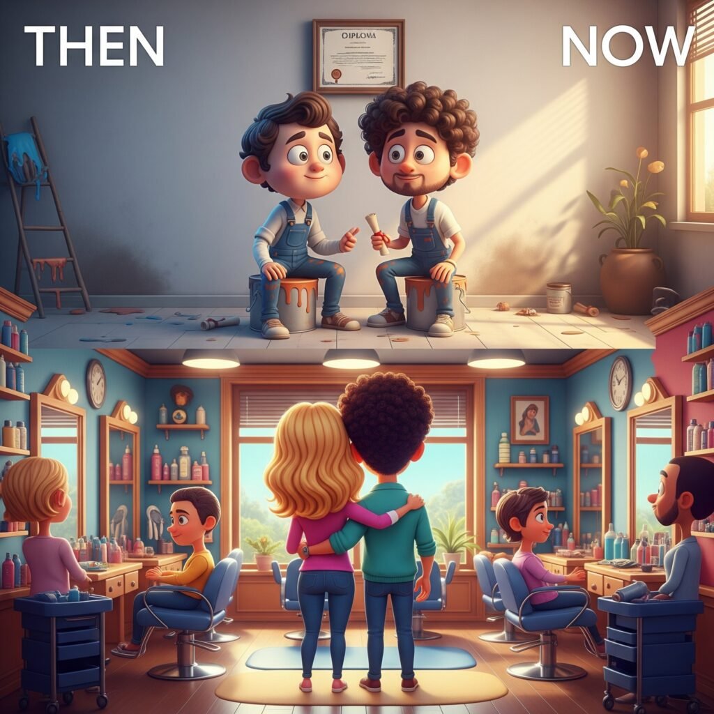 Ver Crecer su Sueño: La Mayor Recompensa de un Marido de Esteticista