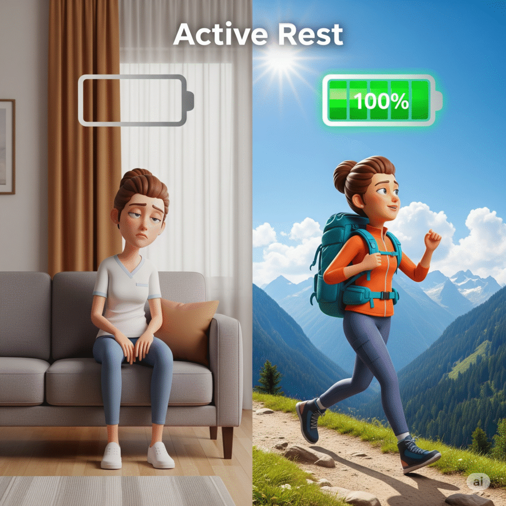 La Importancia del Descanso Activo: Cómo Mi Esposa Recarga Energías