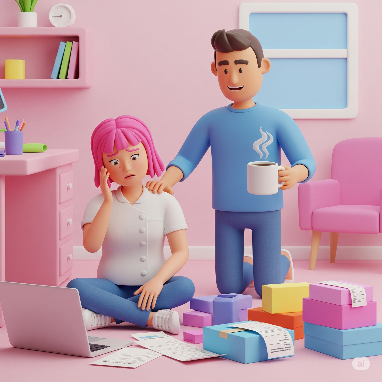 Cuando el Negocio Pesa: Guía para Apoyar a tu Pareja en la Travesía Emprendedora