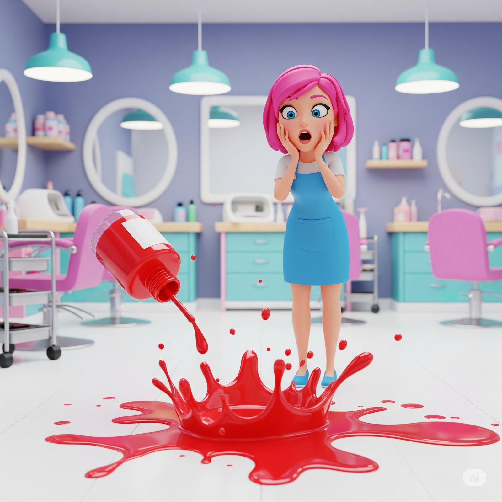 El Drama del Esmalte Derramado: Pequeños Incidentes con Grandes Soluciones