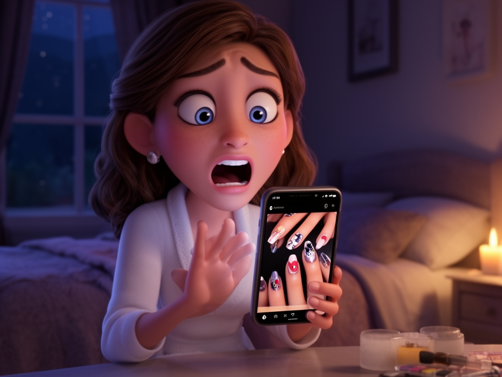 La Clienta Que Pidio Que Le Copiara Una Uña De Instagram… A Las 11 De La Noche